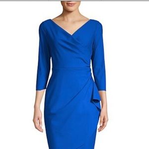 Alex Evenings Blue cocktail dress size 14